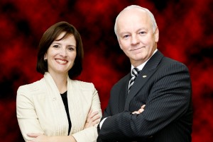 Julie Bergevin et Gaetan Migneault, fondateurs du Groupe Adèle Inc.